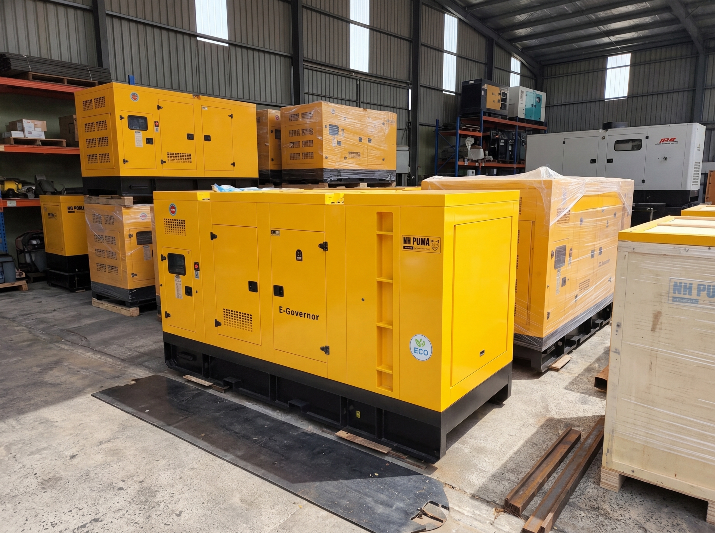 Stock de grupos electrógenos industriales New Holland para entrega inmediata en Argentina